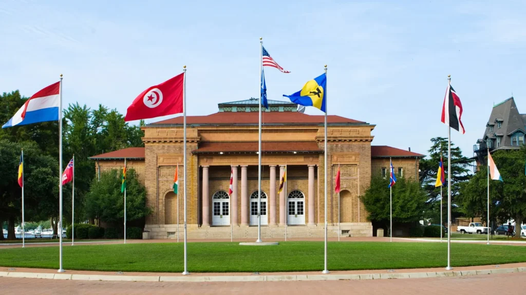 Hampton University campus