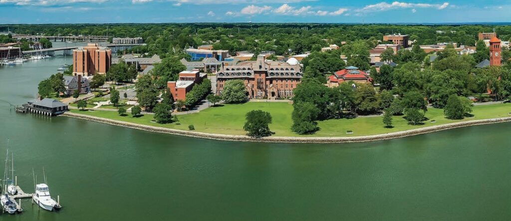Hampton University campus